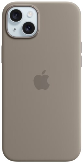 Apple Mobildeksel i Silikon med MagSafe til iPhone 15 Plus - Leire Apple Mobildeksel i Silikon med MagSafe til iPhone 15 Plus - Leire