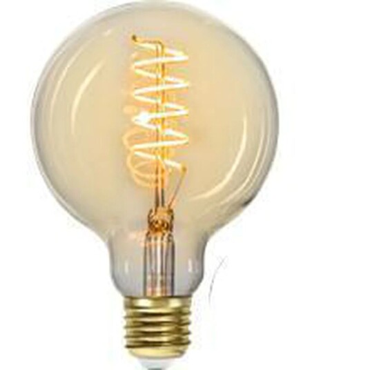 Ms - belysning Filament E27 spiral globe 95 mm klar - 4W - Dimbar Ms - belysning Filament E27 spiral globe 95 mm klar - 4W - Dimbar
