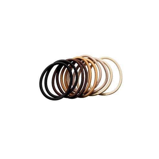Hair Elastics Nude 10 pcs Hair Elastics Nude 10 pcs