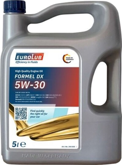 Motorolje EUROLUB Formel DX 5W30 5L