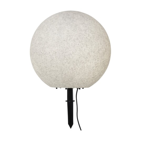 STAR TRADING 803-94 STONE UTELAMPE 50 CM, GRÅ