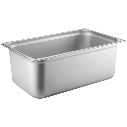 PULSIVA Kantine Profi GN 1/1; Størrelse GN 1/1, 24.8l, 53x32.7x20 cm (LxBxD); Stålgrå