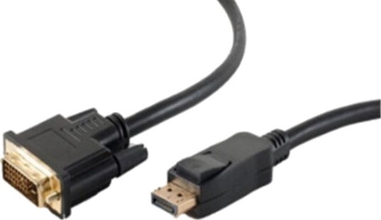 Shiverpeaks Bs77492-1, 2 M, Displayport, Dvi, Hankjønn, Hankjønn, Gull