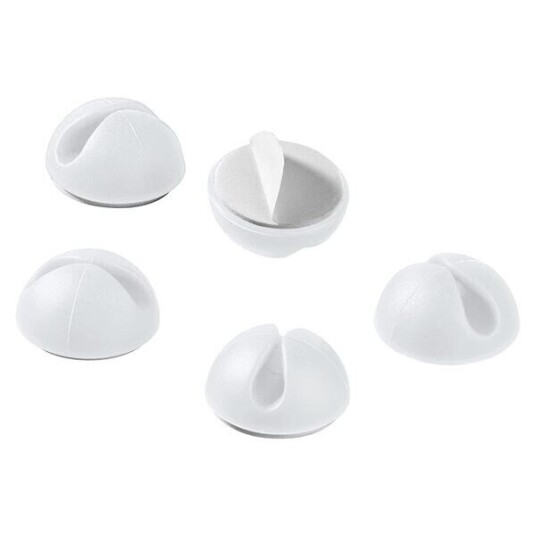 Goobay 95183 Kabelholder Universell Hvit Goobay 95183 Kabelholder Universell Hvit