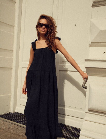 Noella Lina Dress   Black   L/XL