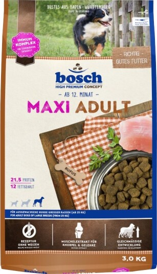 Bosch Hpc Tørrfôr Adult Bosch Maxi 3 kg