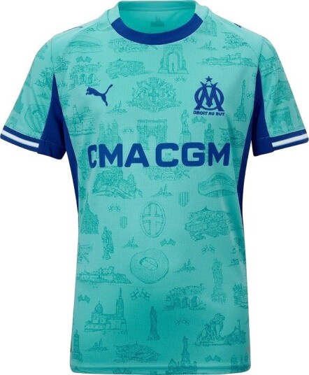   Marseille 4. Keeperdrakt 2025/26 Barn   PUMA størrelse 128 cm