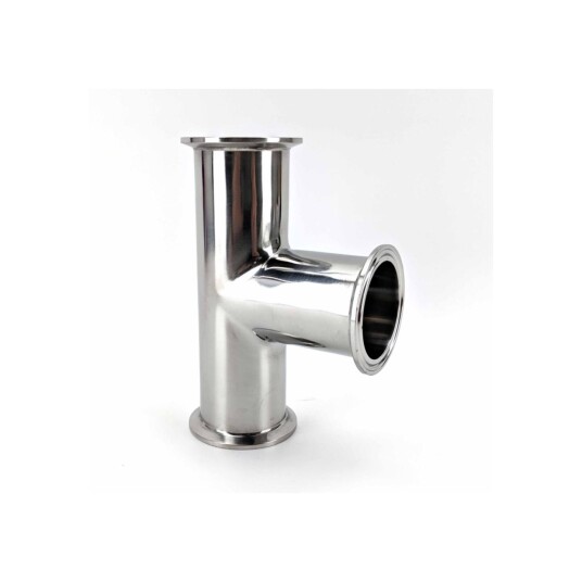 2" T-stykke Tri-Clamp rustfritt stål
