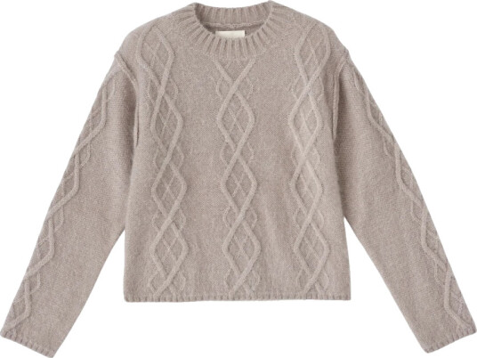 O.a.d. Dame Strikkevarer Beige S, O.a.d. Dame Strikkevarer Beige S,