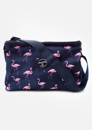 Blount & Pool Tropical Cool Bag Navy Flamingo Onesize Herre Blount & Pool Tropical Cool Bag Navy Flamingo Onesize Herre