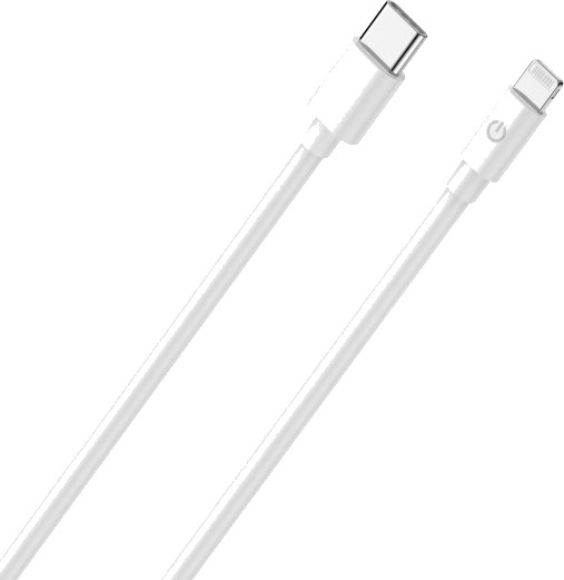 Realpower 385242 Hvit Usb C Lightning 2 M Hankjønn Hankjønn