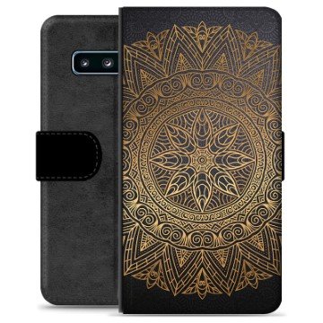 Samsung Galaxy S10+ Premium Lommebok-deksel Mandala