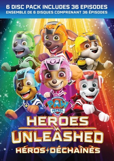 Paw Patrol: Heroes Unleashed DVD Paw Patrol: Heroes Unleashed DVD