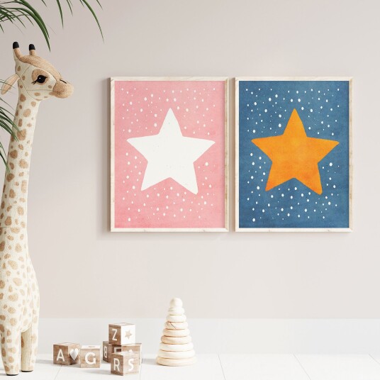 Plakat Stjernenatt Duo / Set av 2