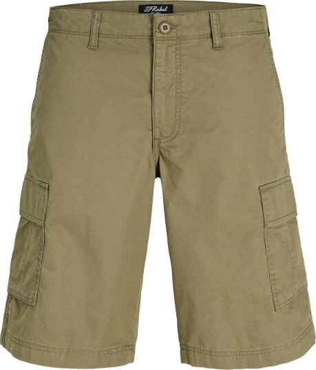 JJ Rebel Cory Cargo Shorts Olive Green L L JJ Rebel Cory Cargo Shorts Olive Green L L