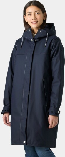 Helly Hansen Women’s Moss Insulated Pu Coat Marineblå L