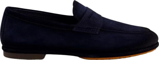 Santoni Herre Sko Blå 41 EU,