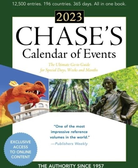 Chase'S Calendar Of Events 2023 Av Editors Of Chase'S