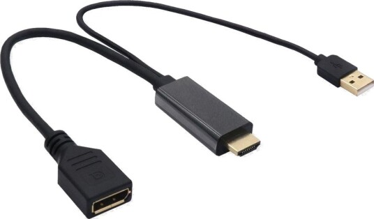 VALUE HDMI to DP F with USB Cable VALUE HDMI to DP F with USB Cable