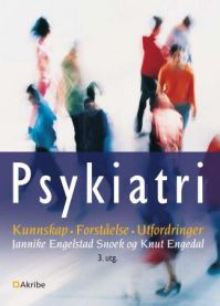 Psykiatri: kunnskap, forståelse, utfordringer, Pent brukt bok med markeringer