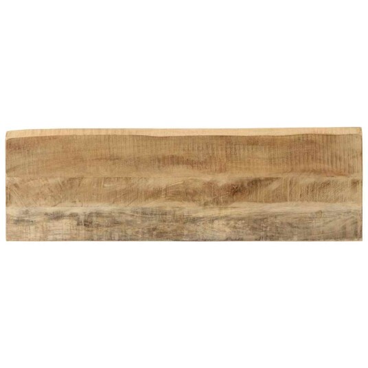 Konsollbord med naturlig kant 105x33x76 cm heltre mango 8721012364899
