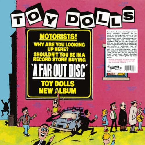 The Toy Dolls  A Far Out Disc  LP/Vinyl