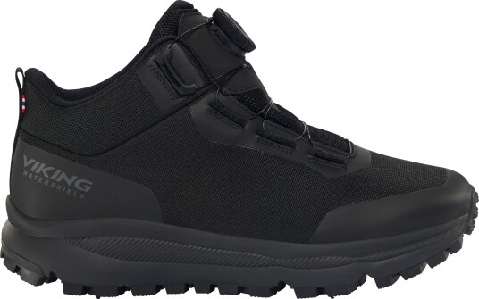 Viking Footwear Men's Stride Mid Spike Waterproof Black 44