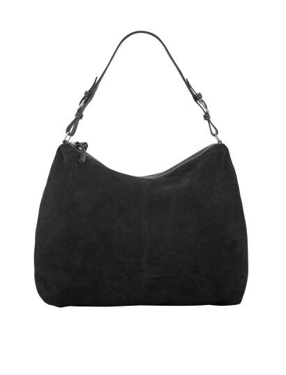 Becksöndergaard Suede Ginni Large Bag - Black - ONE SIZE Becksöndergaard Suede Ginni Large Bag - Black - ONE SIZE