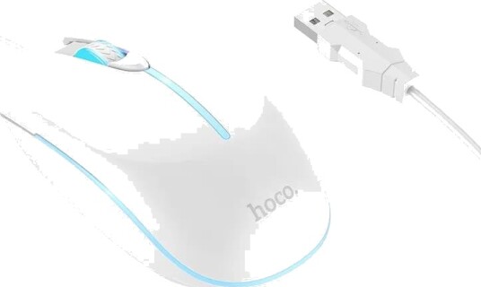 HOCO GM37 Gamingmus 2400 DPI Hvit HOCO GM37 Gamingmus 2400 DPI Hvit
