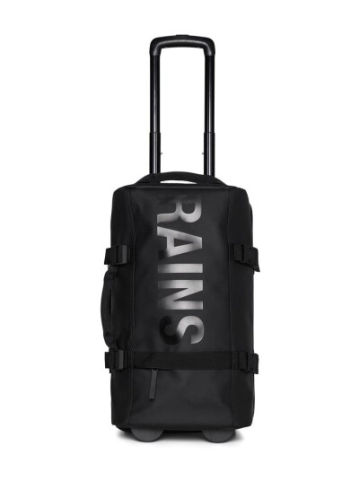 Rains Texel Cabin Bag W3 Trolley 40 liter Svart Rains Texel Cabin Bag W3 Trolley 40 liter Svart