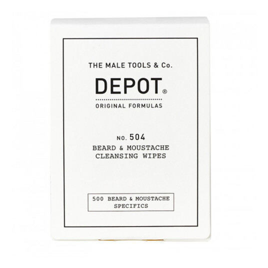 Depot No. 504 Beard Cleansing Wipes