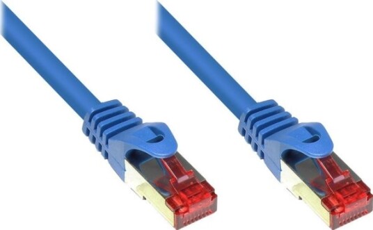 Gode Forbindelser Gode Forbindelser Rns Koblingskabel Med Rastnasenschutz Kat. 6 S/Ftp Pimf Pvc 250Mhz Blå 25M Gode Tilkoblinger (8060-250B)