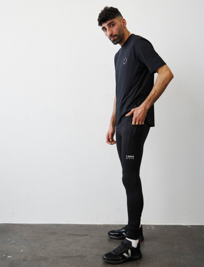 7 DAYS Active T-Shirt S/S - Black - S