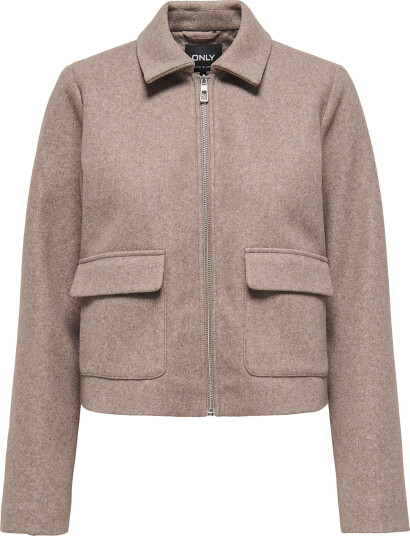 Only Taupe Gray Melange Grå S