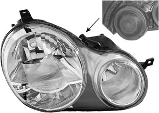 VAN WEZEL 5827964 Frontlykter