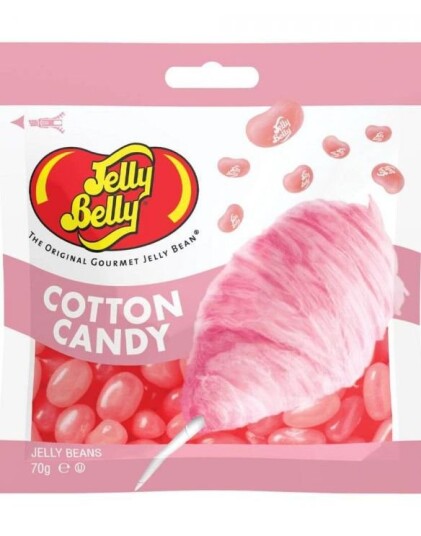 Jelly Belly Bean Gelebønner med Cotton Candy Smak USA Import