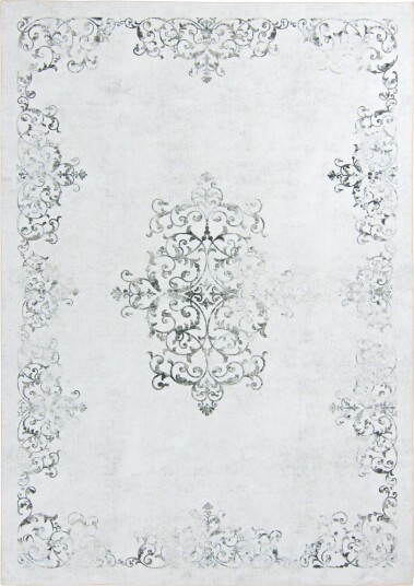Wilton teppe Santi hvit/grå Størrelse: 160 x 230 cm