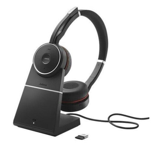 Jabra Evolve 75 SE MS Stereo w/ Charging Stand Jabra Evolve 75 SE MS Stereo w/ Charging Stand