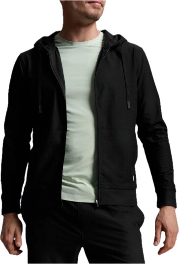 2xu Men"s Signature Zip Through Hoodie Black/black XL