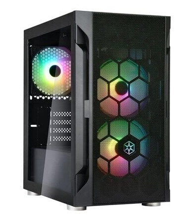 SilverStone FARA H1M PRO Svart SilverStone FARA H1M PRO Svart