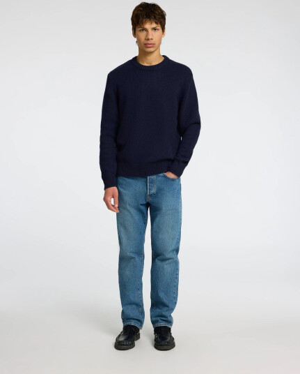 Selected Slhcody Ls Knit Relaxed Crew Neck Noos - Navy - XL Selected Slhcody Ls Knit Relaxed Crew Neck Noos - Navy - XL