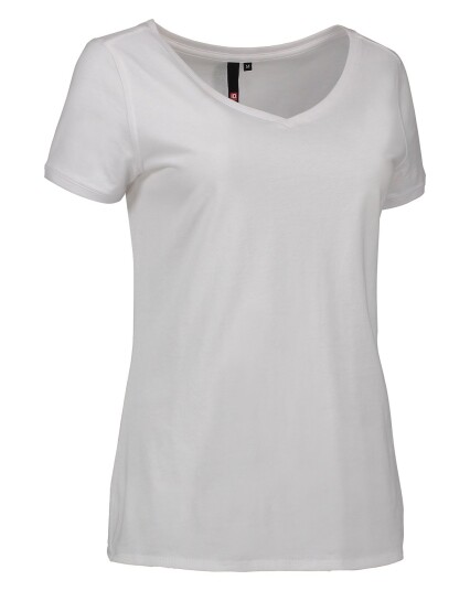 ID T-skjorte Core V-Neck til Dame Hvit
