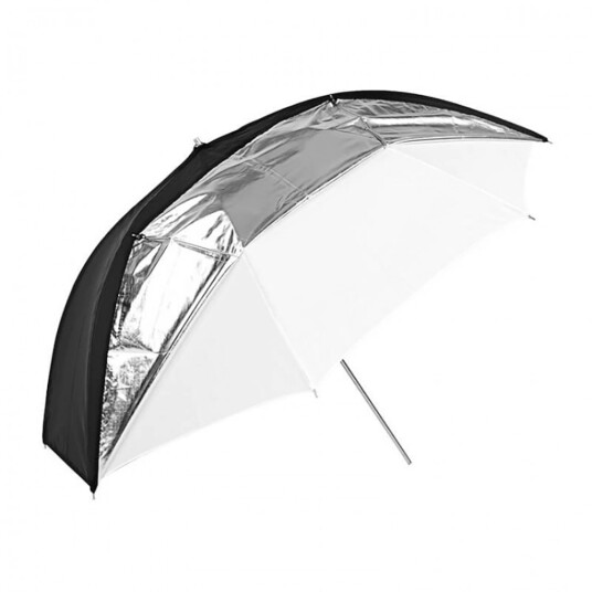 Godox Umbrella Dual Duty UB-006 101cm Paraply Black/Silver/White Løse trekk Godox Umbrella Dual Duty UB-006 101cm Paraply Black/Silver/White Løse trekk