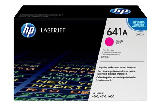 HP 641A / C9723A Magenta Toner - Laser toner Rød HP 641A / C9723A Magenta Toner - Laser toner Rød