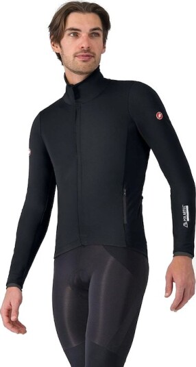 Castelli Alpha 150 sykkeljakke light black/black herre