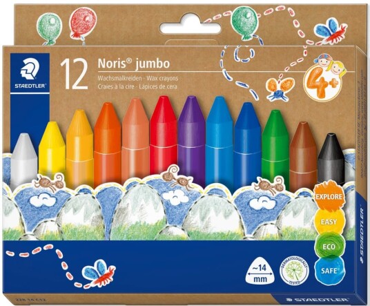 Vokskritt Jumbo 12 p Noris Junior Staedtler