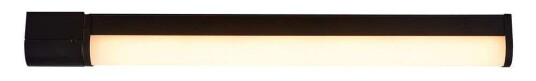 Nordlux Malaika 68 innbygd stikkontakt 15W 1350 lumen Vegglys Svart