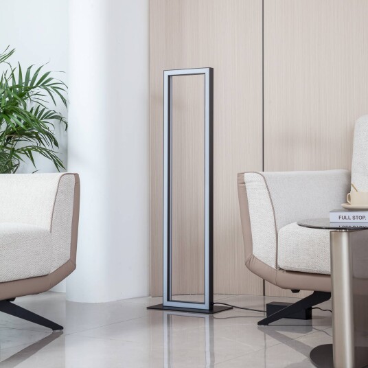 Lucande Tiado LED-gulvlampe plast metall