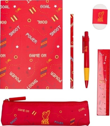 Liverpool Skolesett Rød Liverpool FC størrelse One Size
