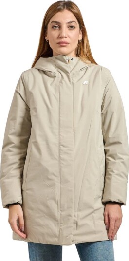 K-Way, Dame, Frakker, Beige, L,
